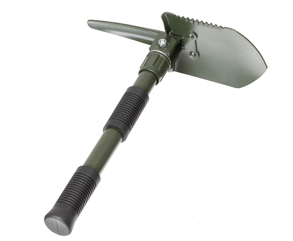 MINI SHOVEL W/SPIKE (Black)