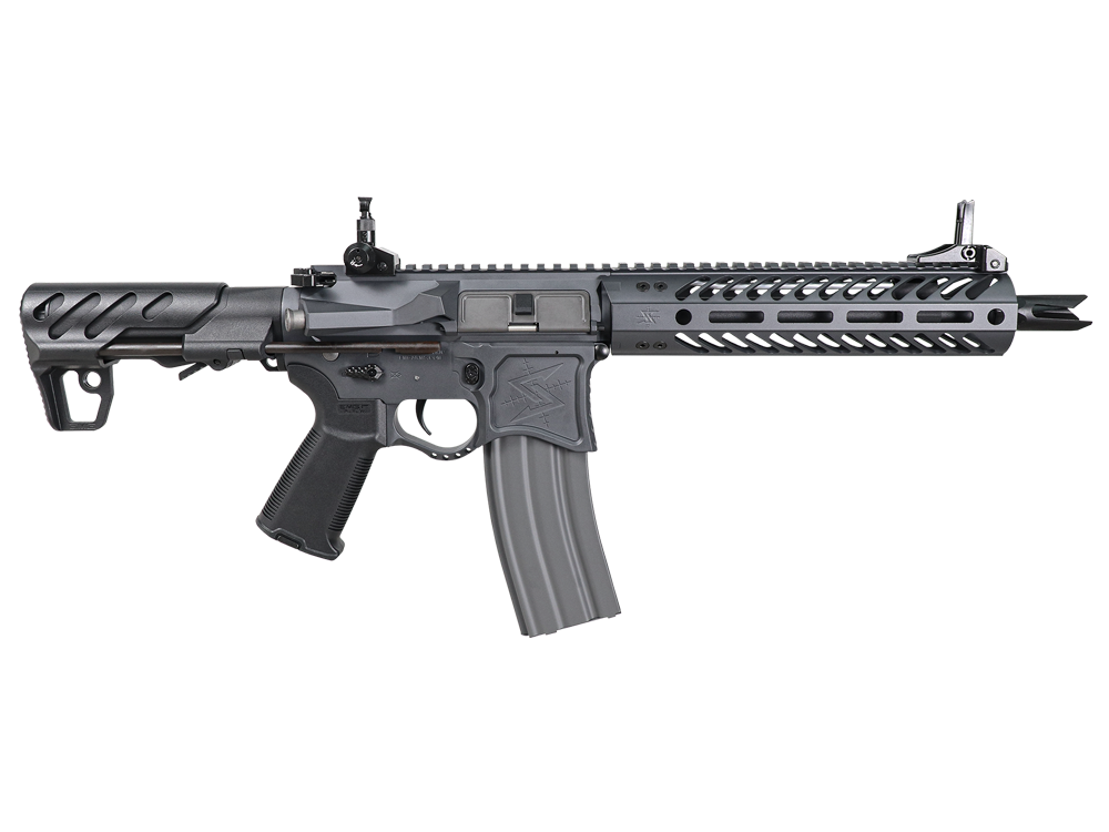 EMG Seekins Precision SBR8 Grey with 9" Rail.webp