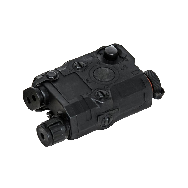 PEQ 15 LED Flashlight & Red Laser - Black