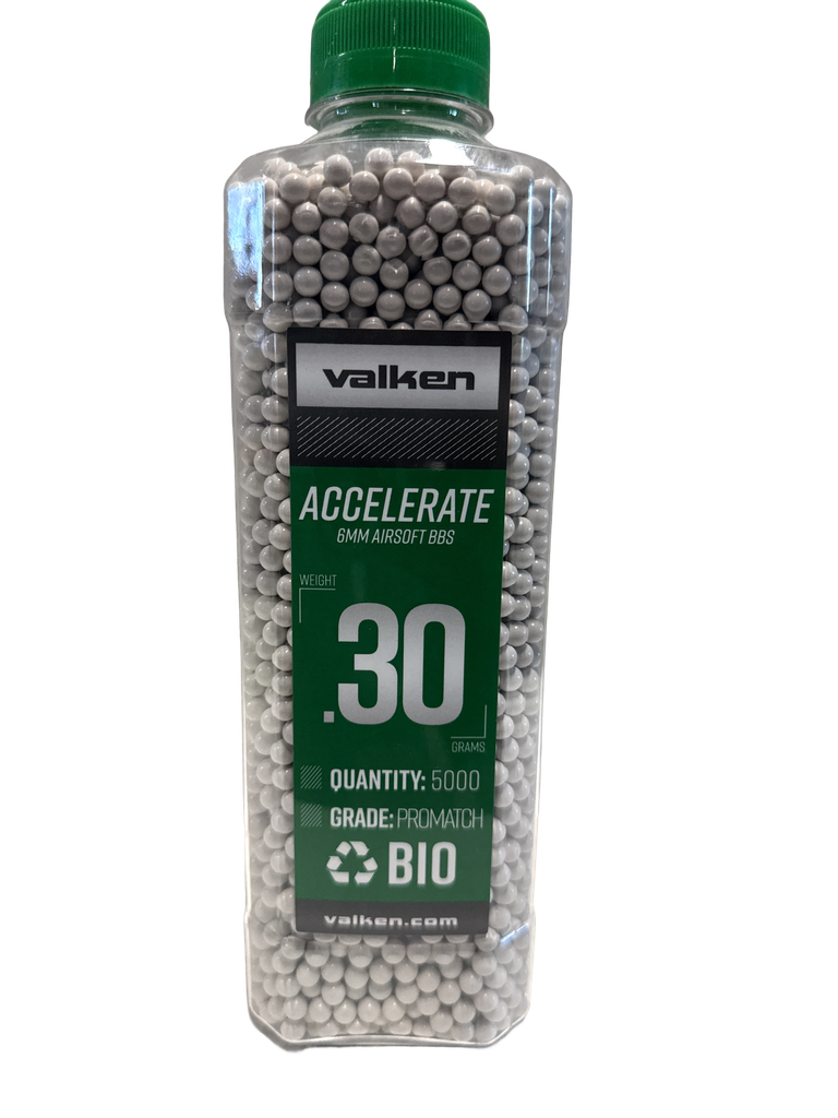 Valken Accelerate Airsoft BBs .30g 5000rds