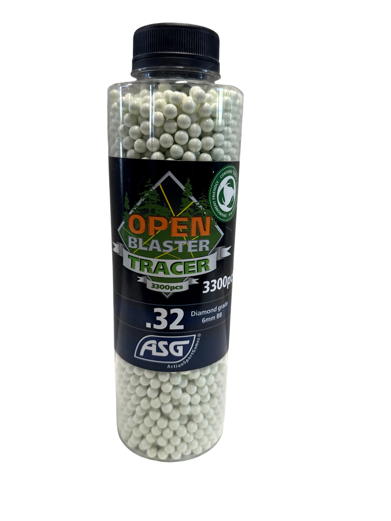 Open Blaster Tracer Airsoft BBs .32g 3300rds