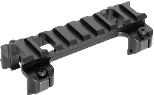 MP5 gun sight support installation