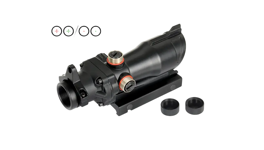 ACOG REPLICA RED DOT SIGHT GENERIC BRAND (Black)