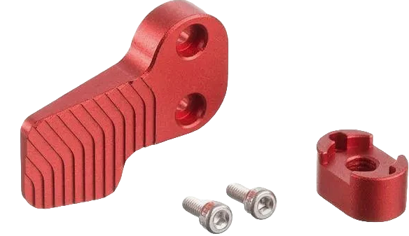 Airsoft Crusader M4 AEG Extended Magazing Release Red (CR-GM11-0009_RD)