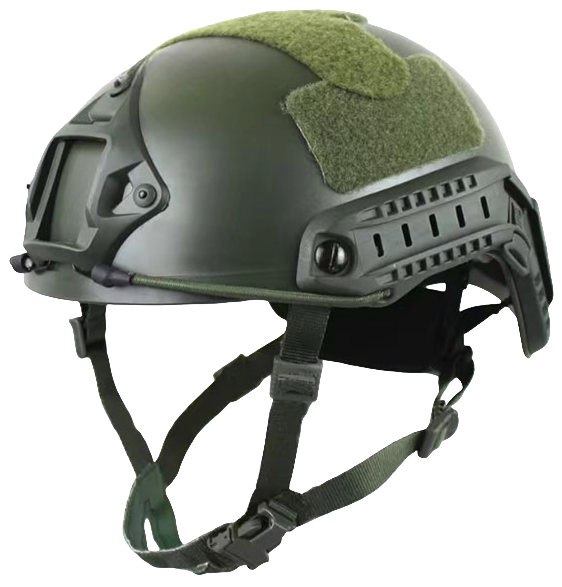 Krousis Fast MH Type Green Helmet, Standard Grade