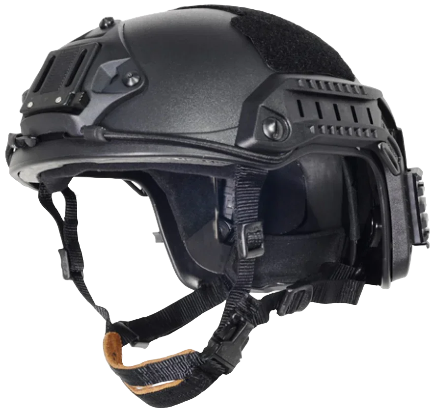 Krousis Maritime Type Black Helmet, Standard Grade