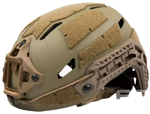 Krousis Replica of Caiman Bump (RCB) Helmet (M/L) (Black)