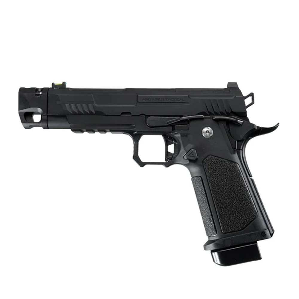 Pistolet D’Airsoft Arcturus Vanguard 4.3″ Hi-Capa GBB (Green Gas) – Optic Ready Slide & Compensator – Black